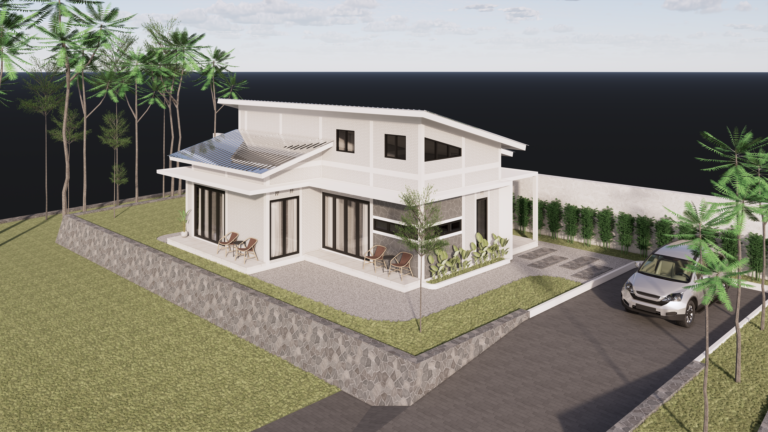 Exterior House by Barial Studio