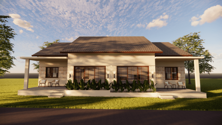 Exterior Unit Villa Ibu Inge, by Barial Studio