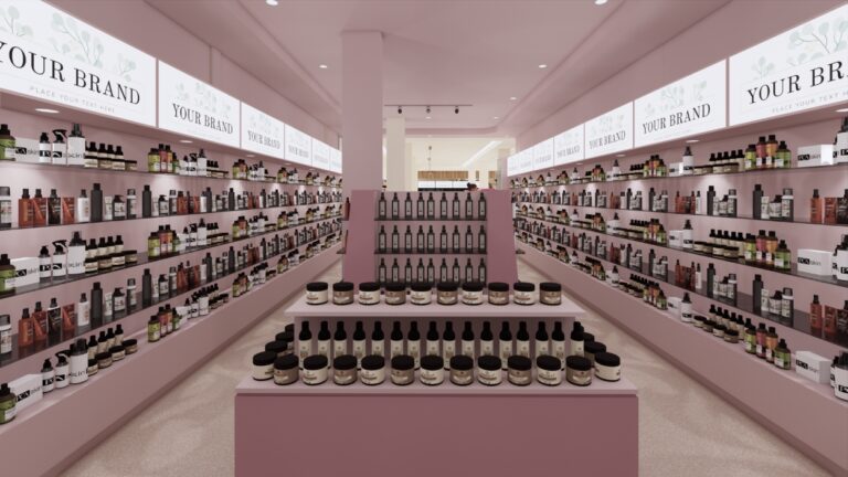 Interior Supermarket by Barial Studio