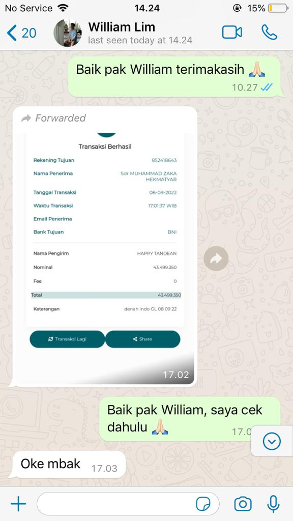 Testimonial for Barial Studio